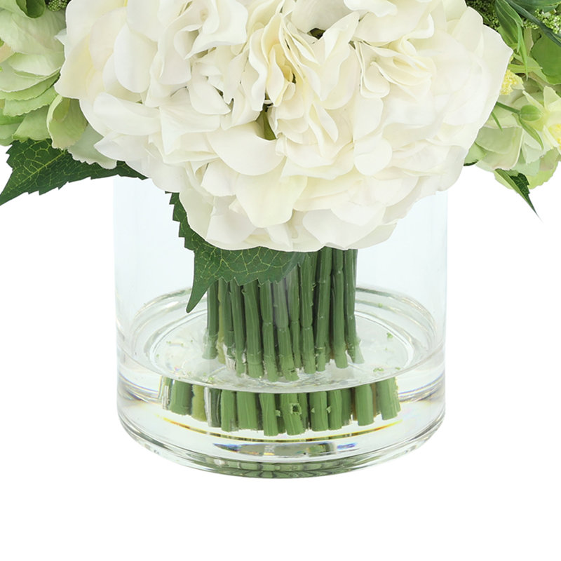 Hydrangea Arrangement in Vase