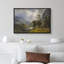 Rivière, montagnes, paysage naturel, illustrations, campagne rustique, œuvre d'art-102453257-102453256