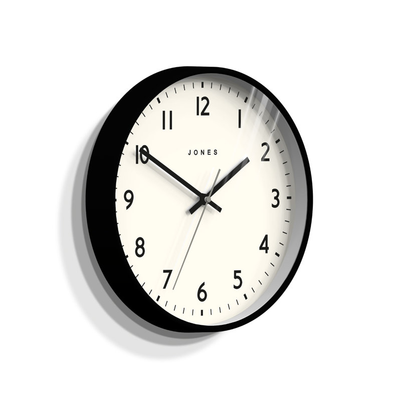 Acrylic Wall Clock, Black