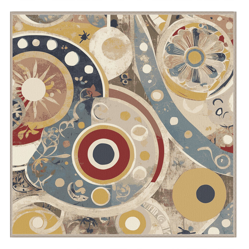 Lively Spark Rug, Square 5'