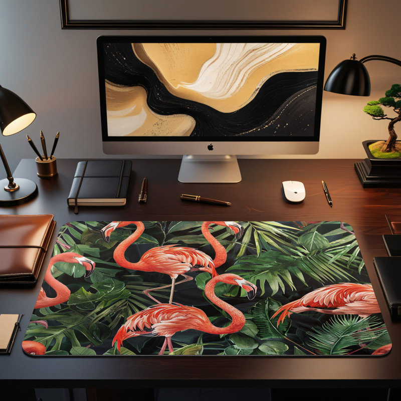 Polyester Desk Pad, 23.6x13.8
