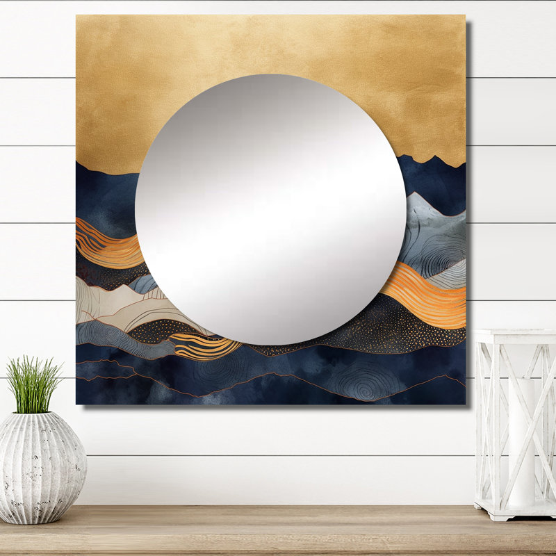 Miroir mural Harisah, 23 po x 23 po