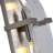 Aenon 2-Light Wall Sconce in Brushed Champagne Bronze with Hammered Water Glass-1287927129