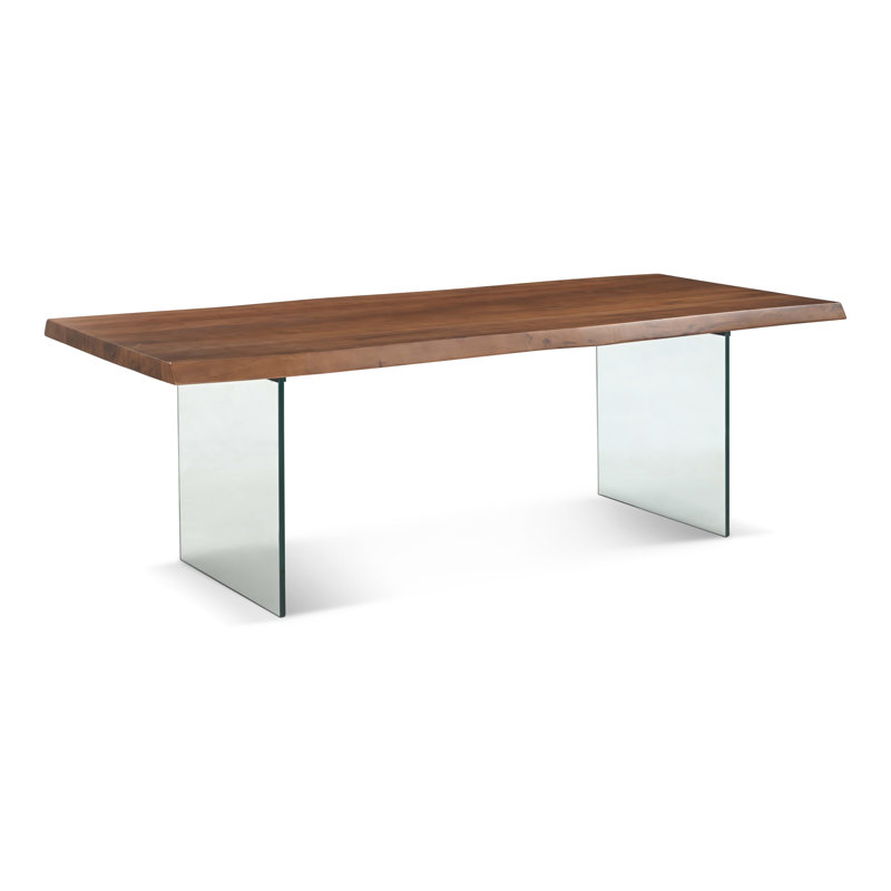 Table de salle à manger Colin, H 29,75 po x L 92 po x l 40 po, Americano