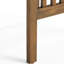 Chaises en bois matelassées gris foncé 2 pièces, pour le patio et la cour arrière, chaises d'extérieur élégantes 2 pièces, avec coussins à finition moderne
