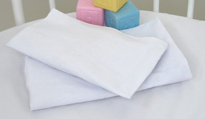 Draps pour berceau Authement, Élite (ovale), Blanc