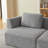 Upholstered  Chenille 3 Seater Sofa-59615700