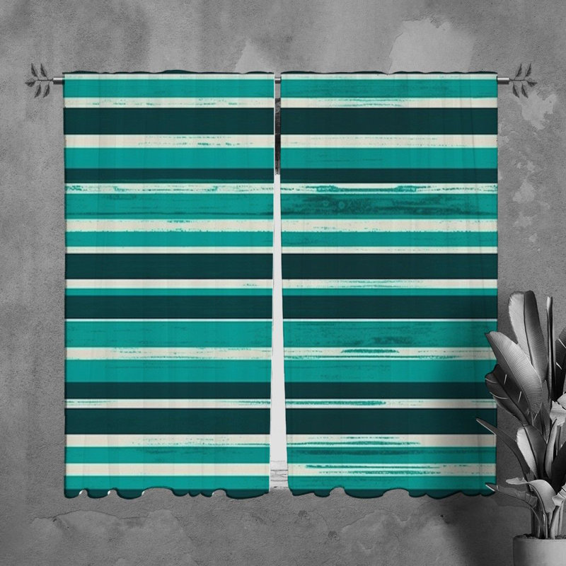 Paire de rideaux obscurcissant en polyester Rusel, L 20 po x L 61 po