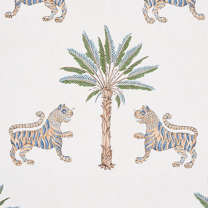 Tiger Palm Wallpaper, Delft