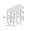 Trixie extérieur Catio, enclos pour chat avec toit, grand parc pour chat avec plateformes, maisonnette pour chat, cage pour chat, Run-71 pouces