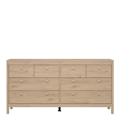 Raland 159.6cm W 8 - Drawer Chest of Drawers