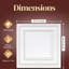 Tuile de plafond économique en PVC blanc-80834522-98619818