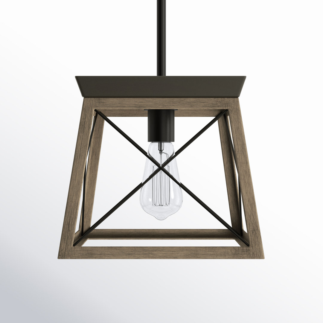 Soleil 1 - Light Single Geometric Pendant Birch Lane™ 