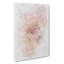Pink Dahlia Flower Abstract - Wrapped Canvas Drawing - Wrapped Canvas-56662206