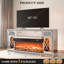 Meuble télé avec miroir Silver