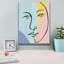 «Ink Women 4 Colorblock Pastel» par Sue Schlabach, art mural sur toile-770496724
