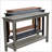 Eucalyptus Console Table, Silver Gray