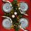 Ensemble d'assiettes lumineuses pour salade Luminaire