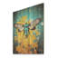 Vert et jaune, insecte, art papillon de nuit I - insectes et insectes sur bois-1559782296