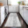 Machine Washable Indoor/Outdoor Xhevrie Gray Rug
