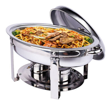 The Party Aisle™ 12.6 Chafing Dish Buffet Set Dish Server Food Warmer with  Soup Ladle