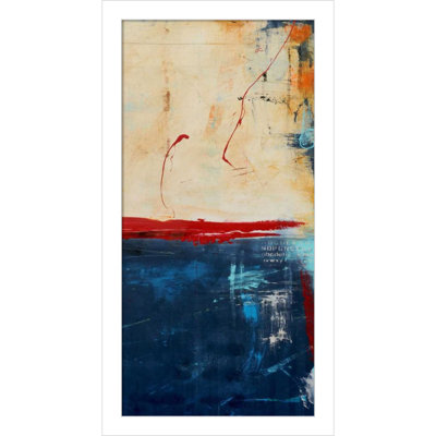 LA Strip II by Mauro Wood Framed Wall Art Print