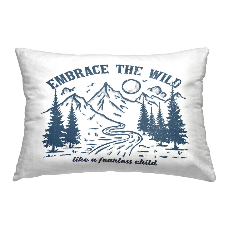 Coussin Embrace the Wild Expression