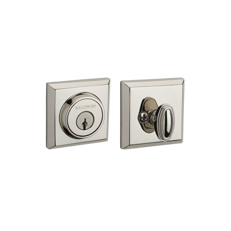 Traditional Square Single Cylinder Deadbolt, Yes, Keyed Alike