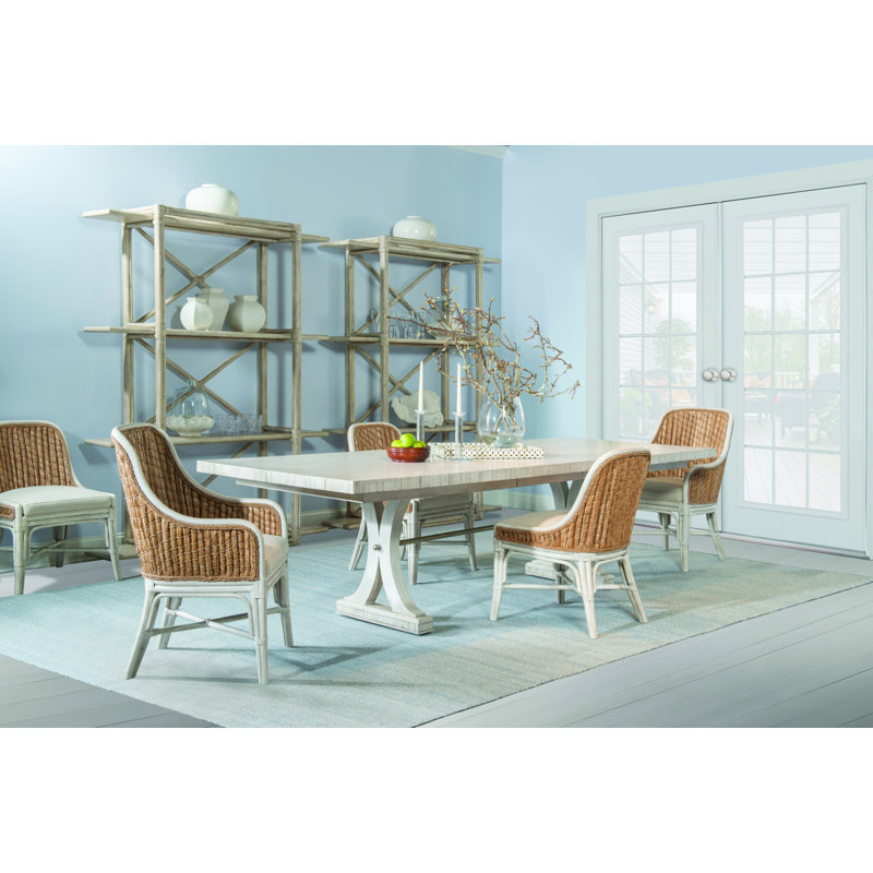 Caribe Solid Wood Etagere Bookcase