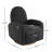 360 Swivel And Glider Recliner Chair-Black-591926147