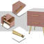 41cm W Manufactured Wood Bedside Table-92191119