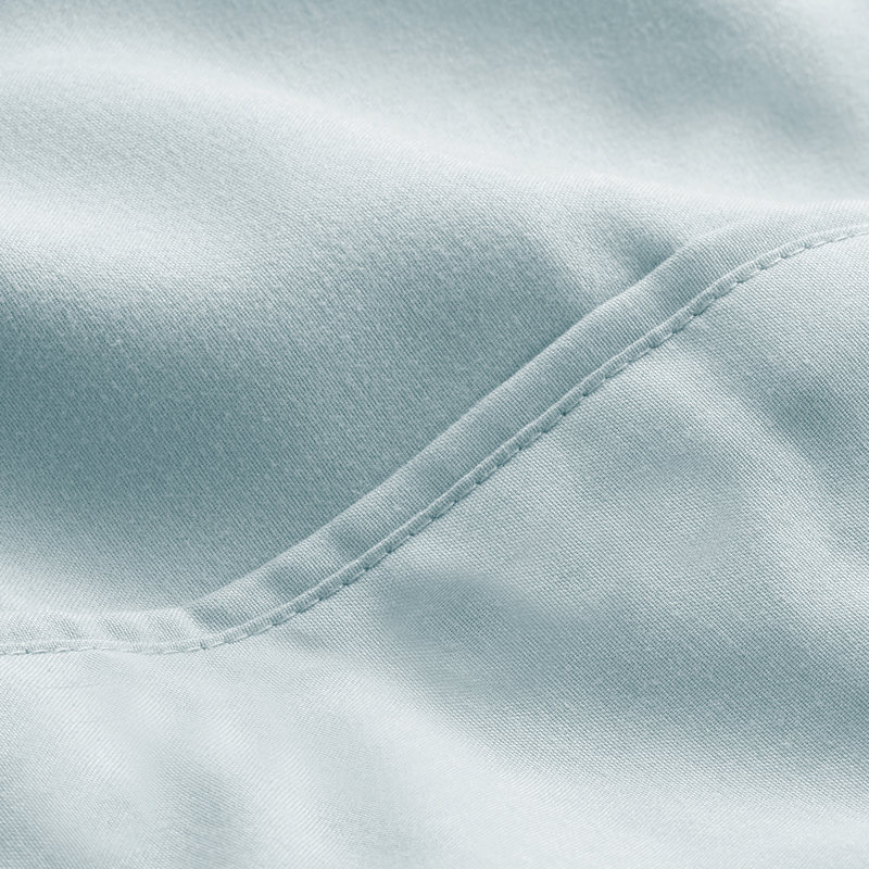 Light Gray Cotton Hypoallergenic Standard Pillowcases Set of 4