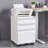 3-Drawer Mobile Filing Cabinet With Lock, Office Storage Filing Cabinet-114241000