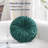 Velvet Round Throw Pillow for Couch Decor 15-Inch (Set of 2)-99170713