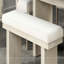 Modern Farmhouse Design 1pc Bench Plinth Base English Dovetail
