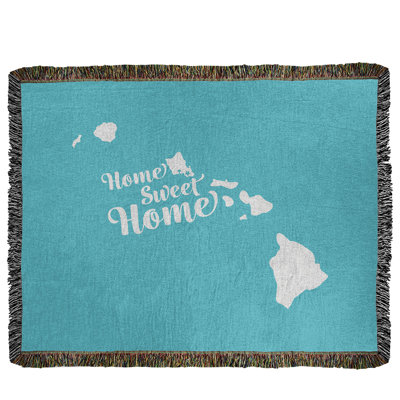 Jeté en coton tissé honolulu doux