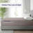 100% Viscose from Bamboo Fitted Sheet Only, 300 Thread Count, Extra Deep Pocket, Elastic with 4 Corner Straps, Cooling & Breathable, Bedding Sheets for Hot Sleepers - Gift-Ready Packaging (Gray Mist)-111683277-111683275