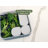 4.4 Cup Glass Food Container Square Shape W/ Lid-846046313