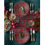 Tartan Black Salad/Dessert Plate