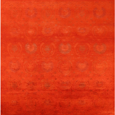 Tapis oriental orange Gustine