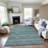 Premium Machine Washable Elize AMF1436 Lattice Rug-1980829929