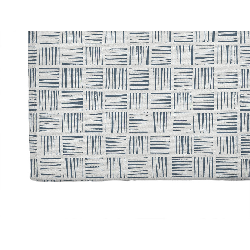 Lash Locked Kids Play Mat, Blue, Rectangle 60" x 84"