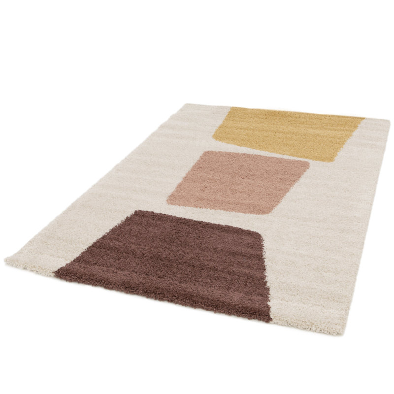 Abstract Shag Area Rug, Rectangle 160 x 230 cm