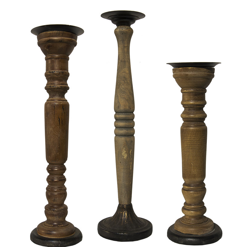 20.8'' H Metal Tabletop Candlestick