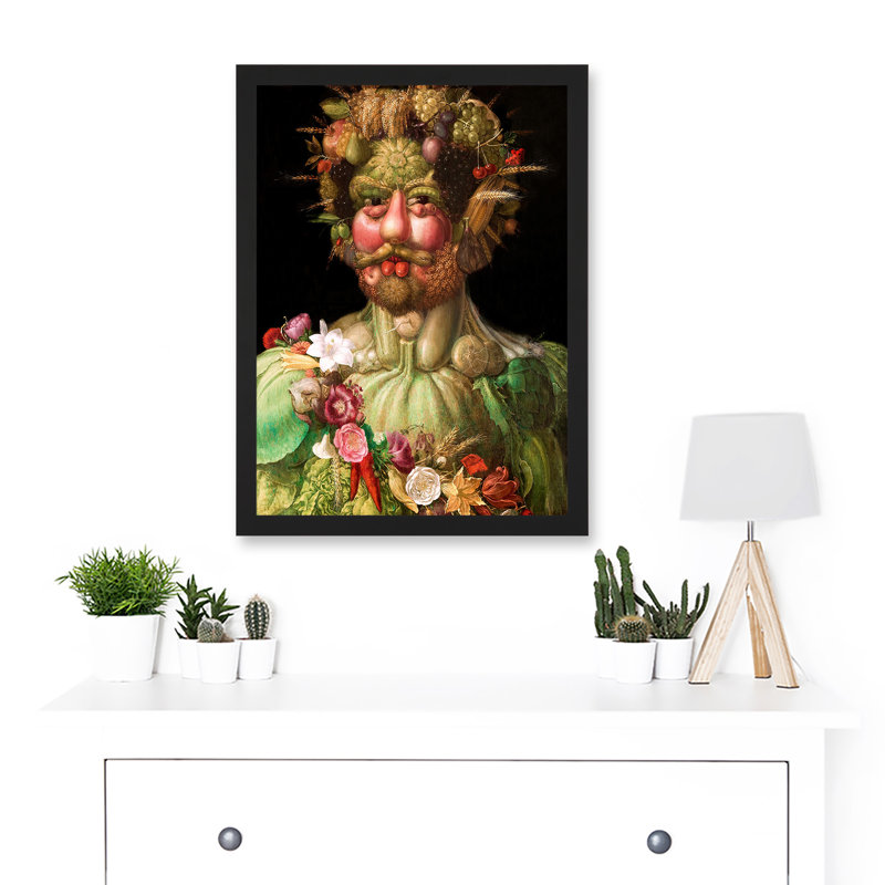 Arcimboldo Rudolf II Habsburg Vertumnus Vegetables - Single Picture Frame Print