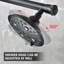 Dual Shower Head Combo Set For Couples with 16 Inch Long Shower Arm-303701811