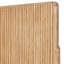 Lit et tables de chevet en chêne naturel moderne Luthien-106872522