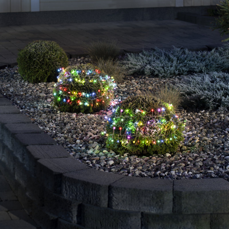 9.3M RGB LED 360 - Bulb String Lights