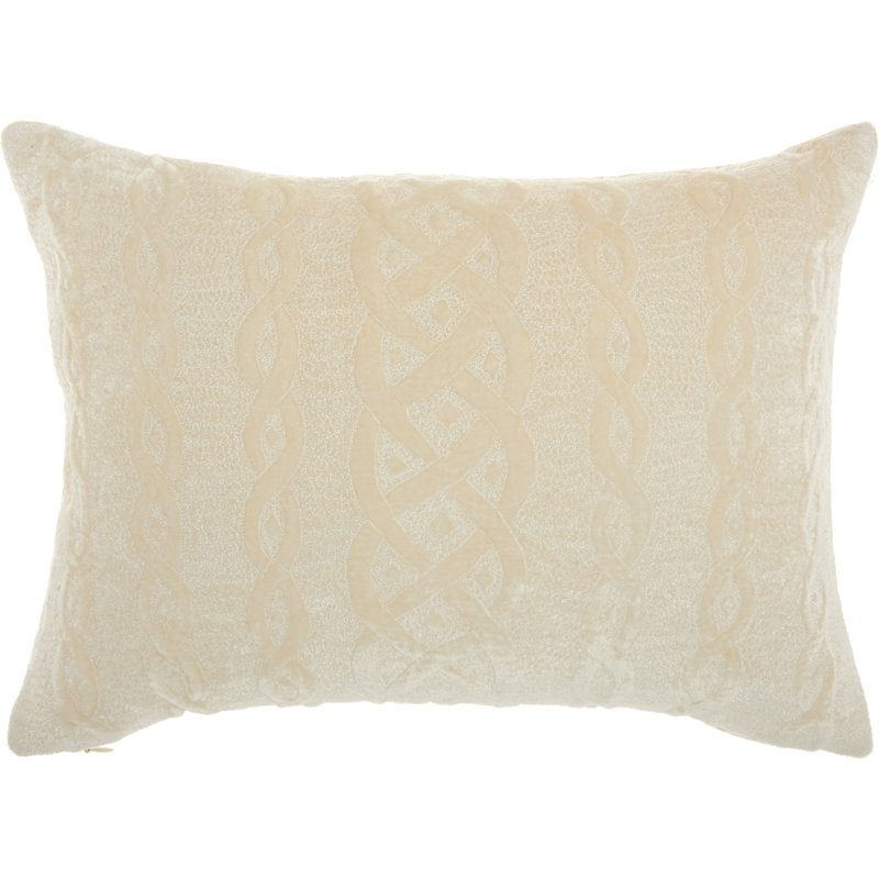  Housse et insert rectangulaires 100% coton, Ivoire