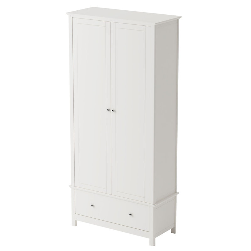 2 Door Manufactured Wood Wardrobe